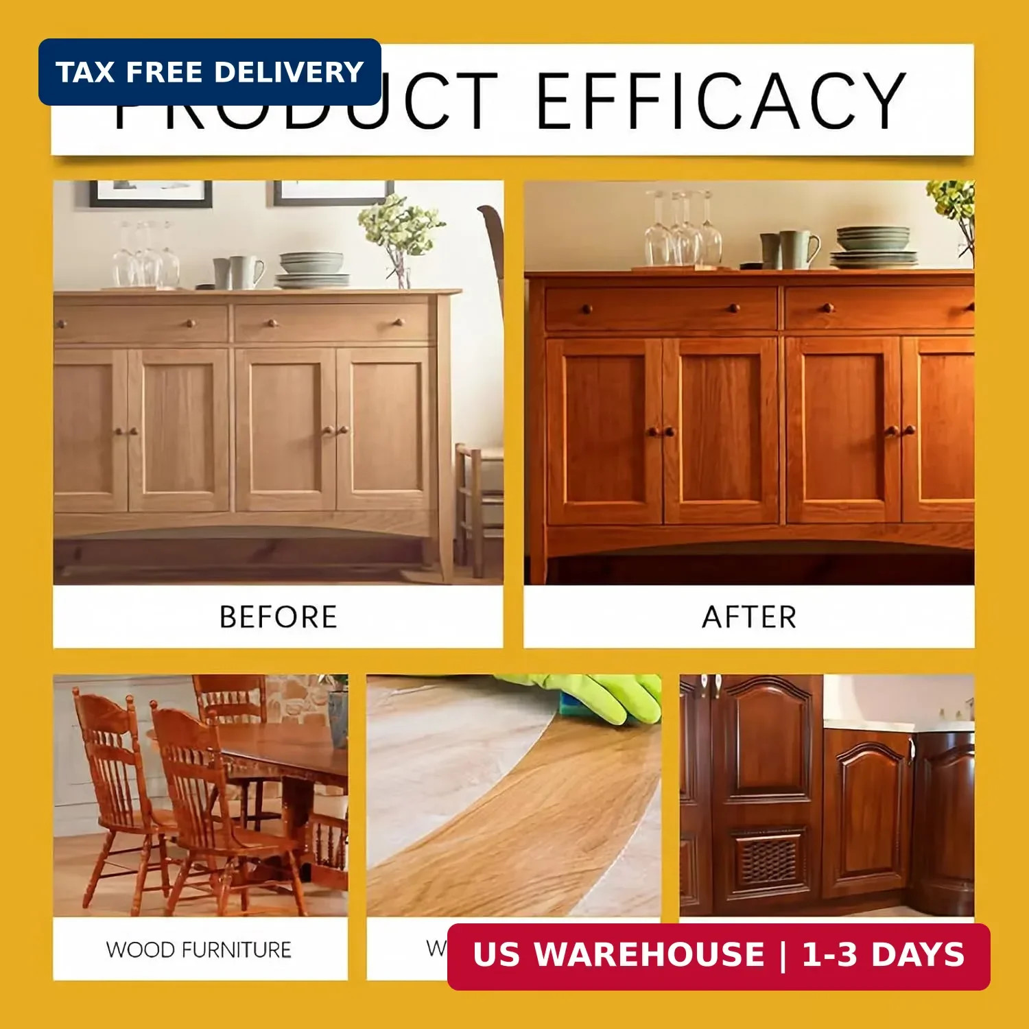 2026 Wood Polishing Beeswax Spray Upgrade Natural Furniture Waterproof Polish an