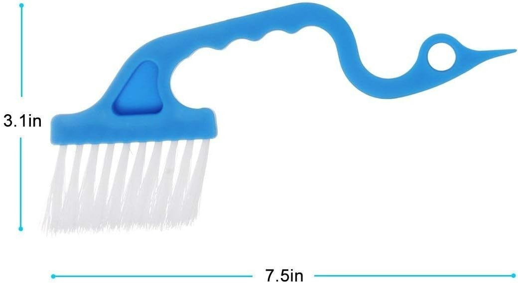 2pcs Hand-held Groove Gap Cleaning Tools Door Window Track Kitchen Cleaning B…