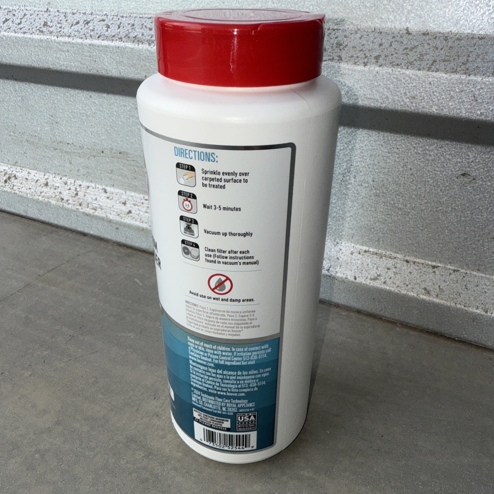 Hoover 32 Oz Carpet & Room Refresher Vacuum Powder Fresh Linen Scent