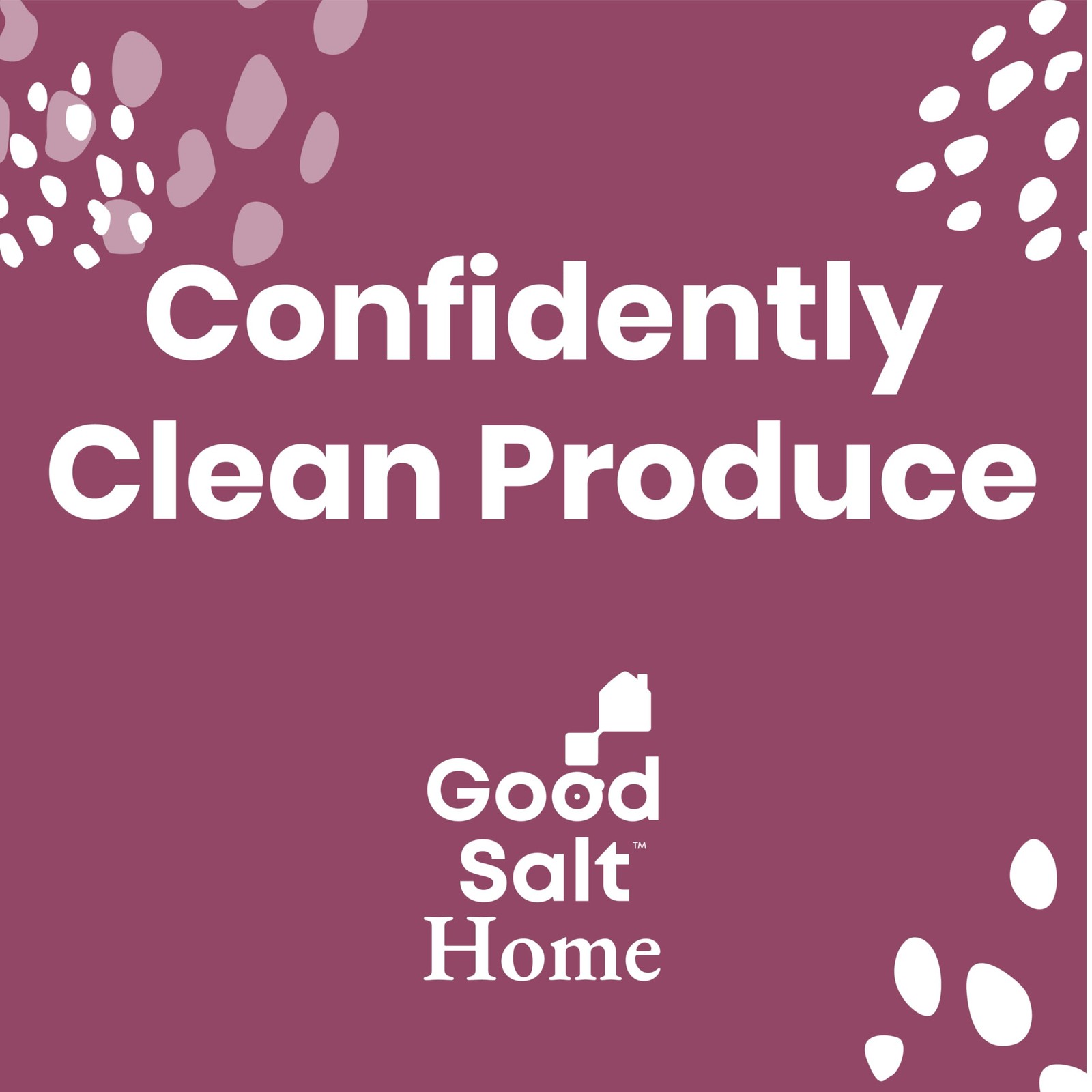Good Salt Home Fresh Extend Fruit and Vegetable Wash, Natural Produce Cleaner…