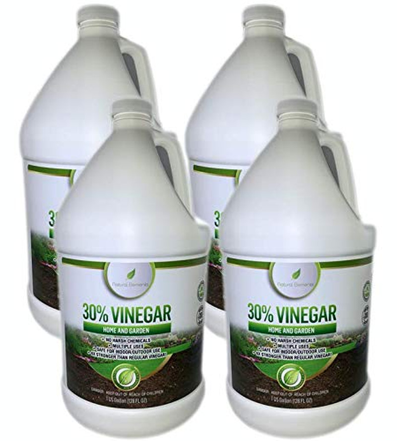 Natural Elements 30% Vinegar 4 Pack 1 Gallon Pack Home And Garden Vinegar