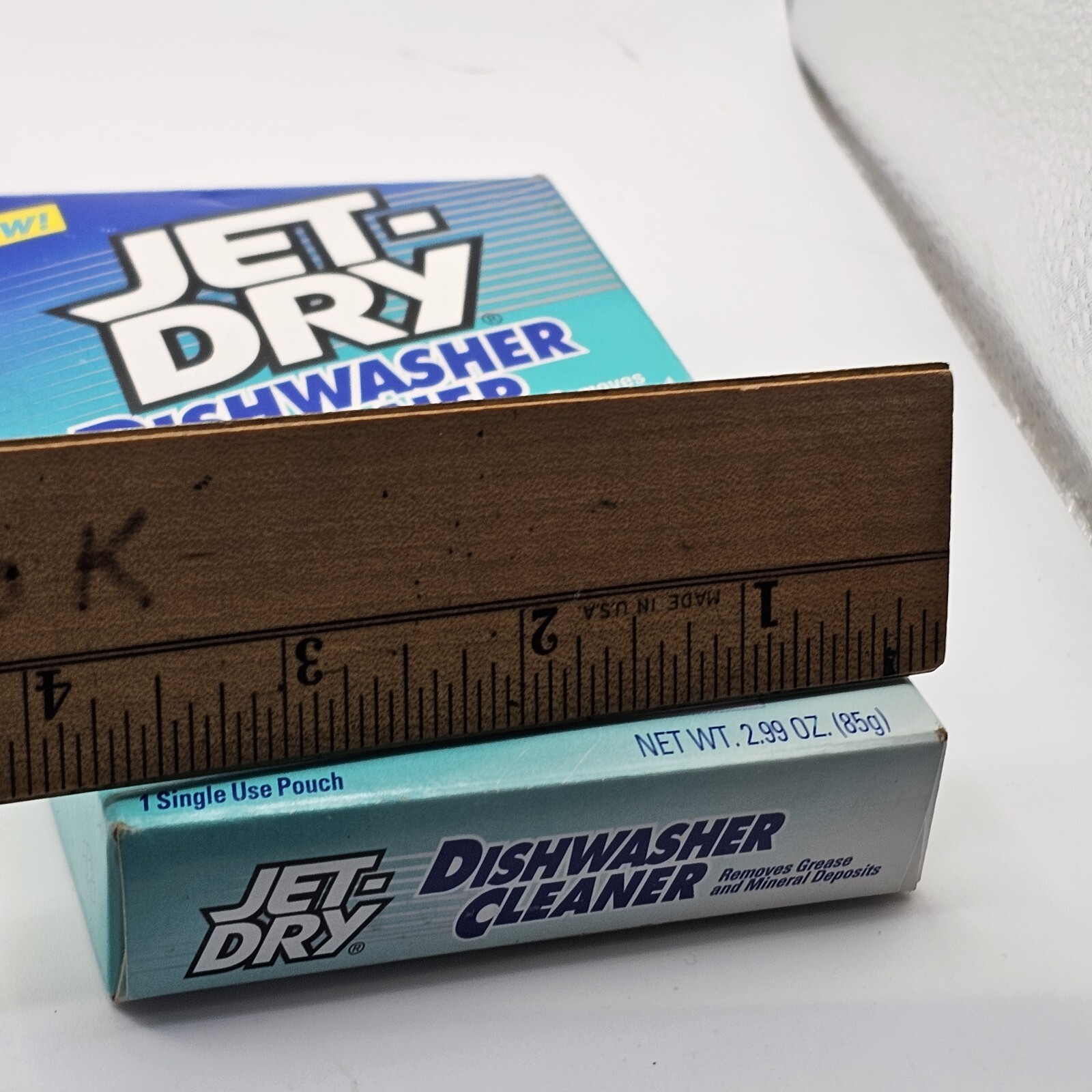 Jet Dry Dishwasher Cleaner Vintage 1996 New In Box Single Use Pouch Movie Prop