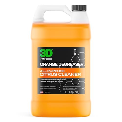 Orange Degreaser – Citrus-Based Car Cleaner for Oil, 16 Fl Oz (Pack of 1)