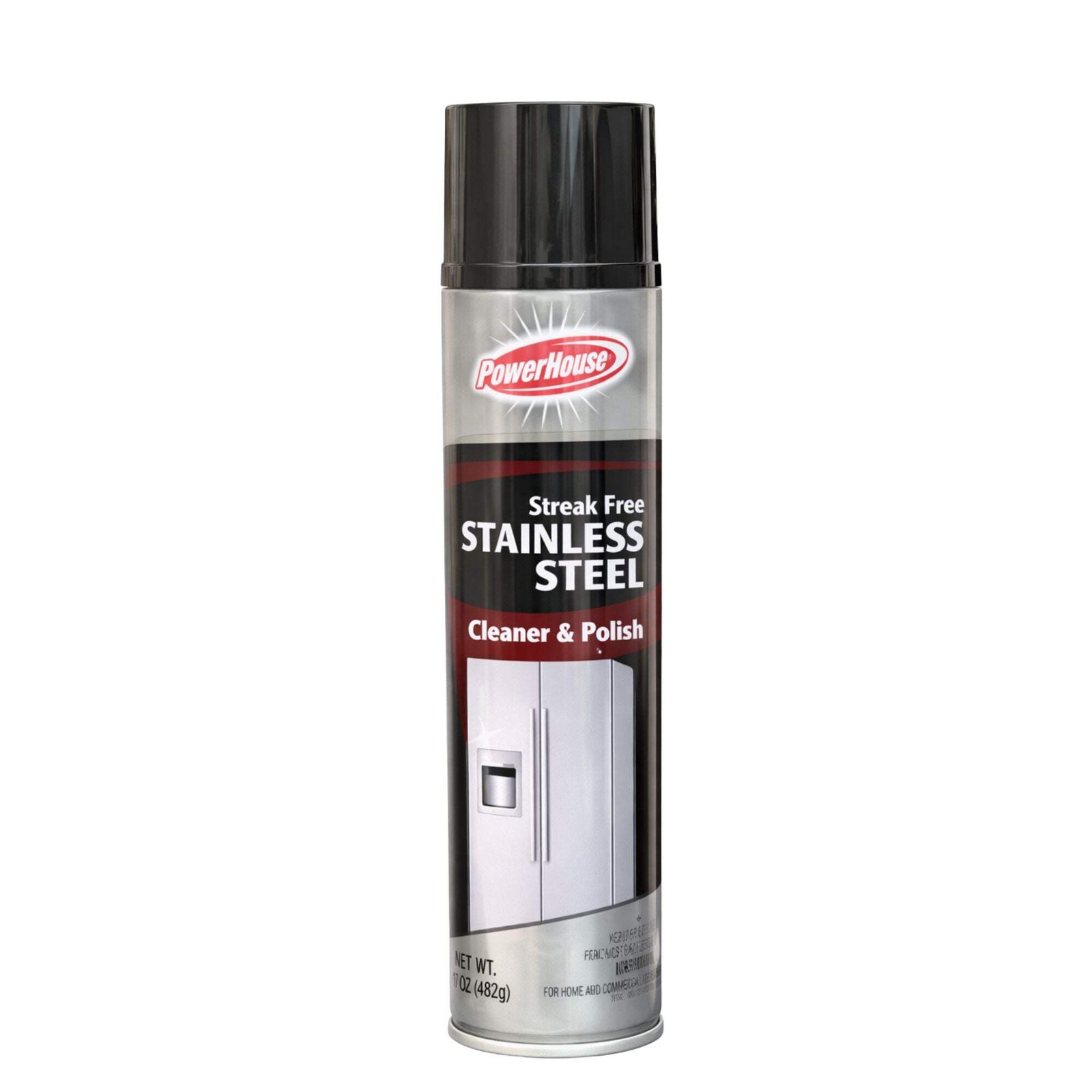 17oz Stainless Steel Cleaner Polish Spray Streak Free Shine Kitchen Appliance Ca