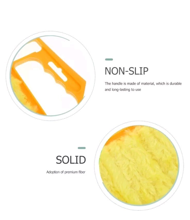 Home Cleaning Tool & Fans Microfiber Blinds Brush Duster Cleaner NEW