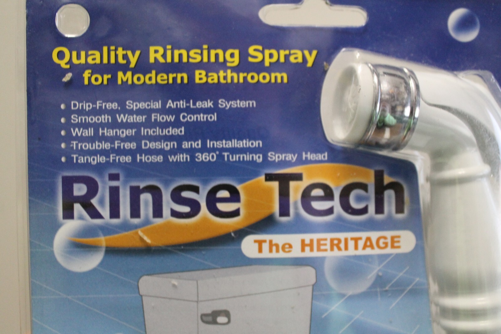 RINSE TECH The Heritage Quality Rinsing Spray for bathrooms NEW