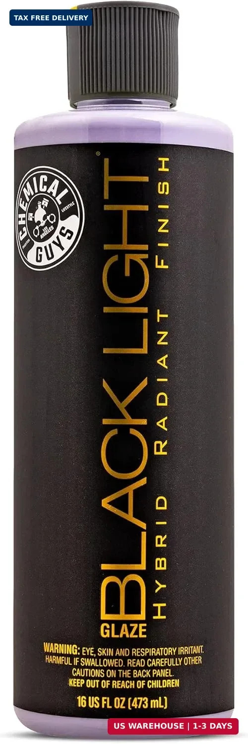 Chemical Guys, Black Light Hybrid Glaze & Sealant for Dark Colors, 16 oz | Glaze