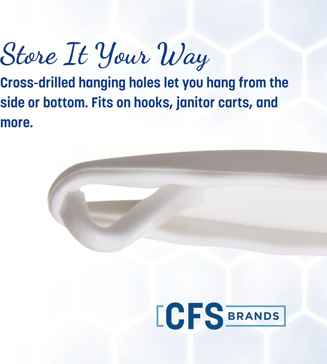 Narrow Profile 8” Flo-Pac Grout Brush – Perfect for Tile and Bathroom Cleaning