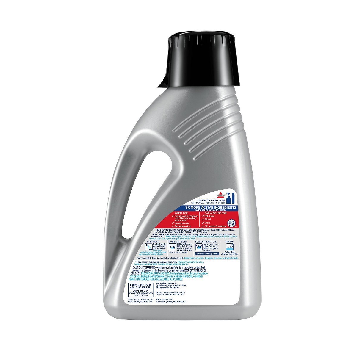BISSELL Professional Deep Clean + Oxy 48oz. Upright Carpet Cleaner Formula -3156