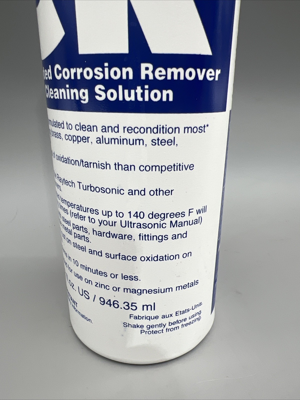32 oz Raytech CP Concentrated Corrosion Remover & Cleaning Solution 23-102