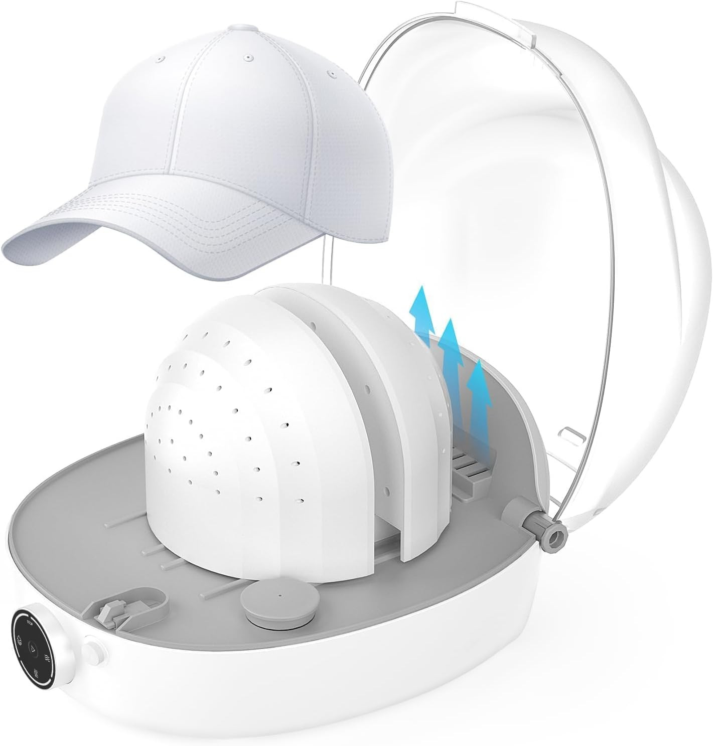 Automatic Cap Cleaner, All in One Hat Care Machine Steam Cleaning & Ironing and