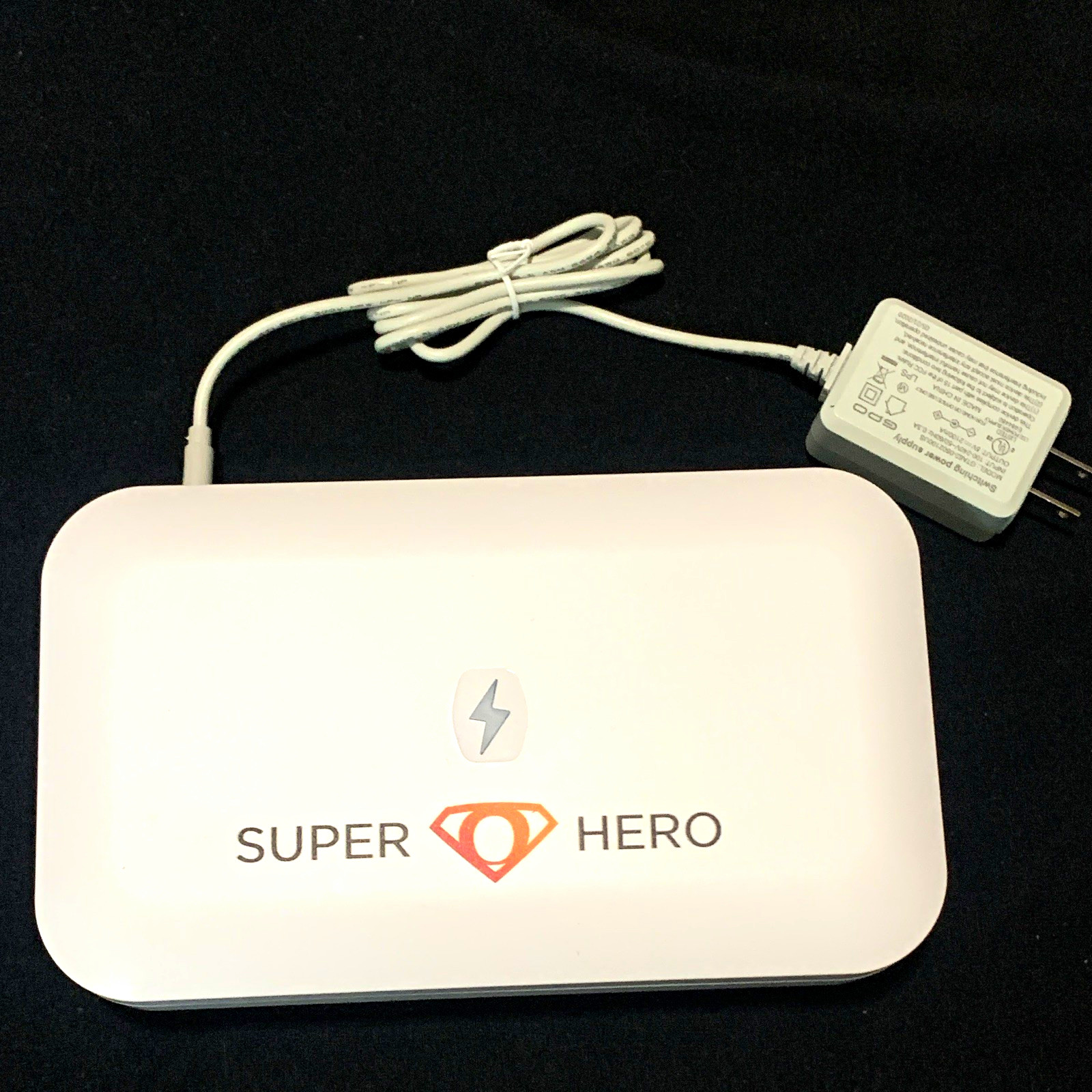 SUPER HERO UV Light Sterilizer Box w/ Power Adapter, MPN GTA62-0502100US