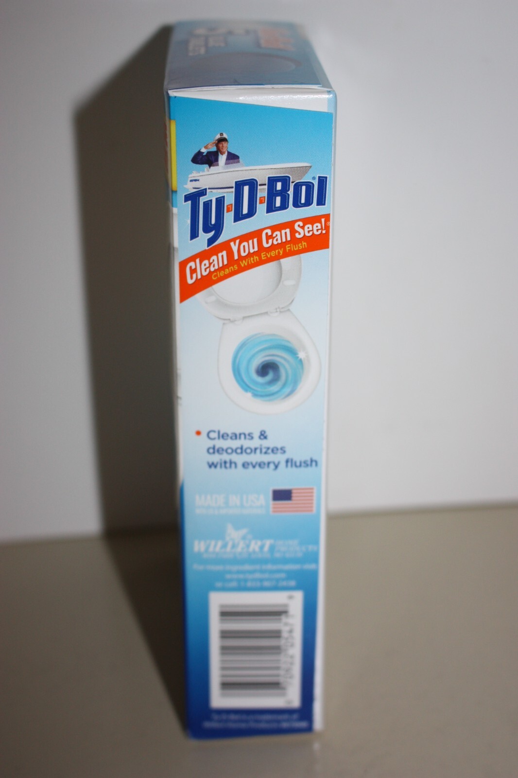 Ty-D-Bol Bleach Free Tablet Toilet Bowl Cleaners, 5 tablets NEW