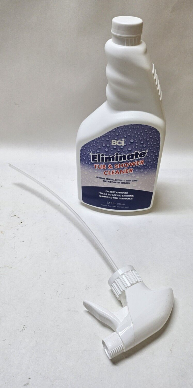 BCI Eliminate for BCI Acrylic Bathtubs, Showers and Surrounds 32oz Cleaner