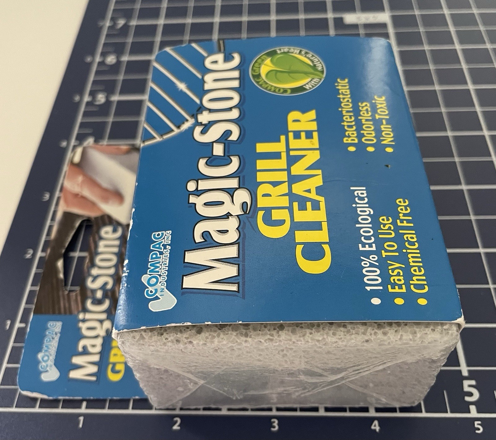 Compac Home Magic-Stone Grill Cleaner , Non-Toxic Chemical Free New in Package