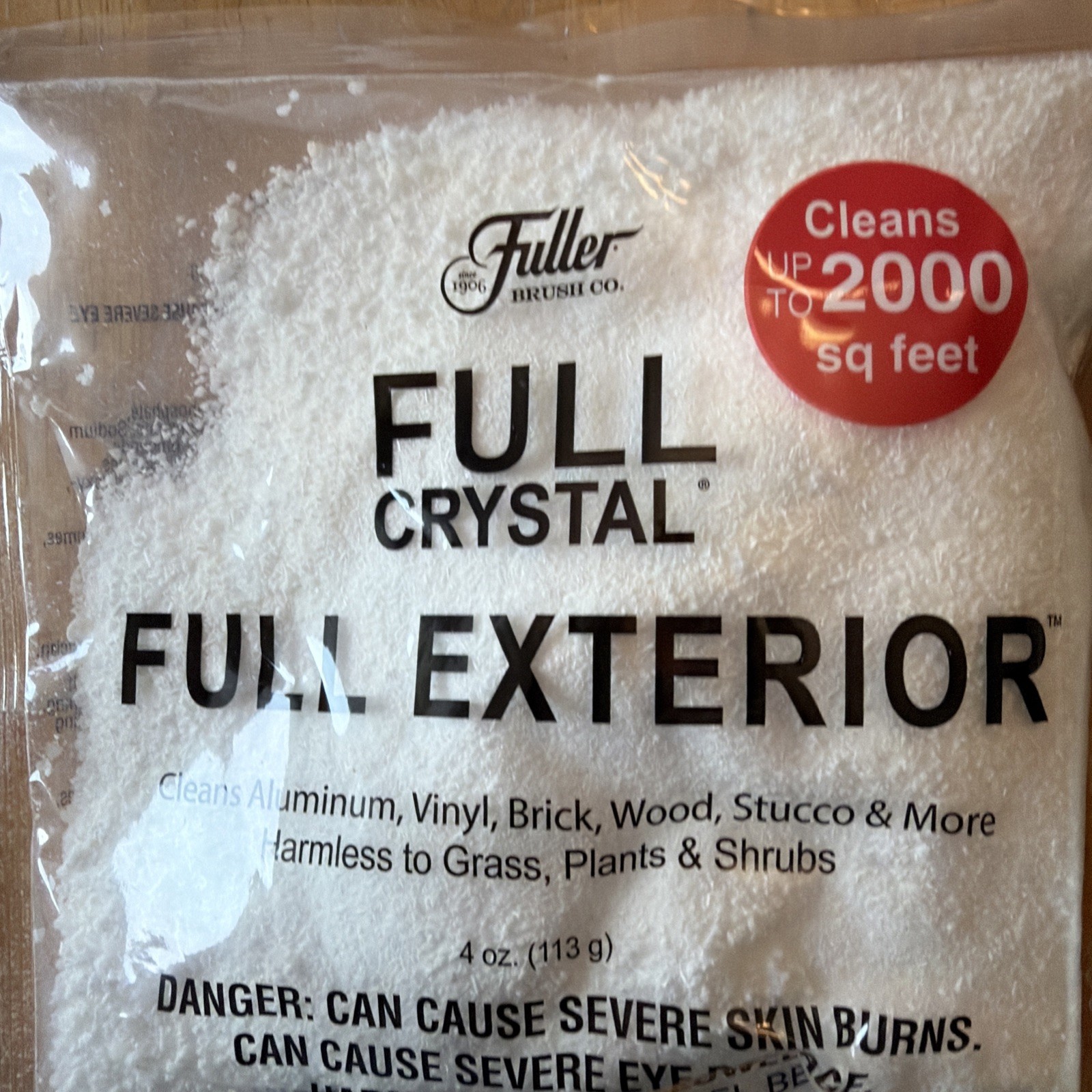 Fuller Brush Full Crystal Full Exterior Sprayer, 1 Full Exterior Refill 2 Window