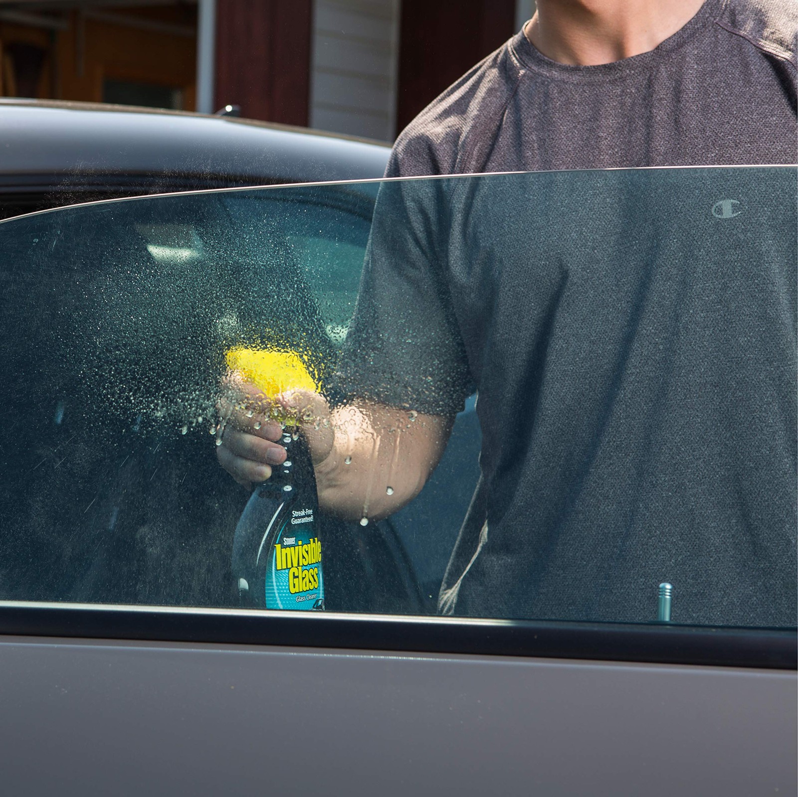 92164 Premium Glass Cleaner Spray for Car Windshields and Windows, Automotive…