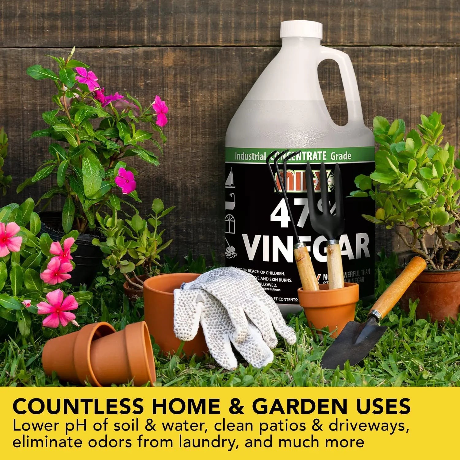 MIL-X 47% Vinegar Industrial Grade Concentrate, Gallon