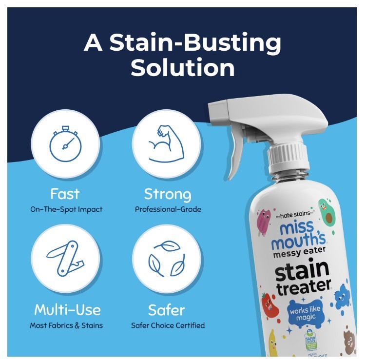 [FASH SALE] Miss Mouth’s Messy Eater Stain Treater Spray 16 fl oz Baby & Kids
