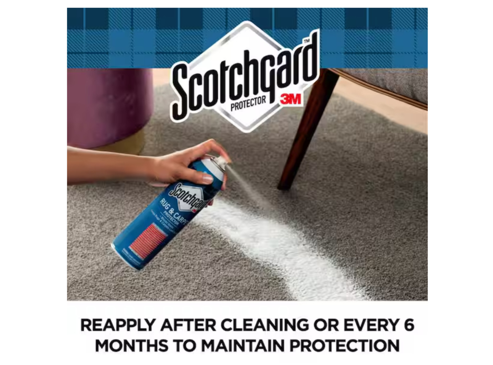 Scotchgard Rug & Carpet Protector, Carpet & Rug Protector, 17 oz, 4406-17 PF