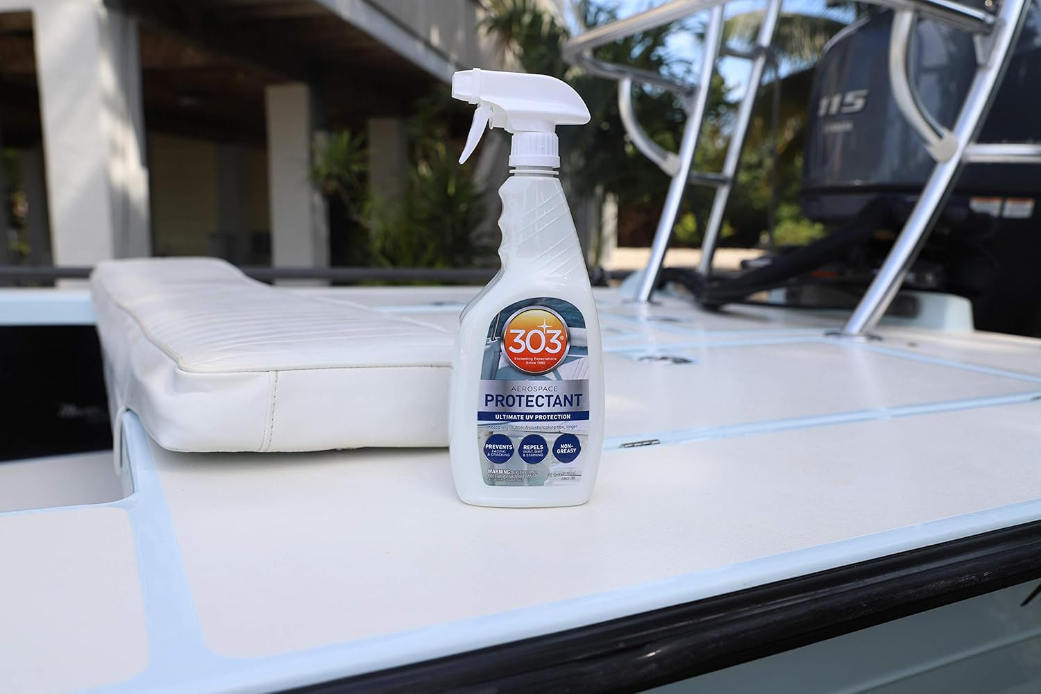 Marine Aerospace Protectant Spray, UV Protection for Boat Vinyl & Surfaces – Rep