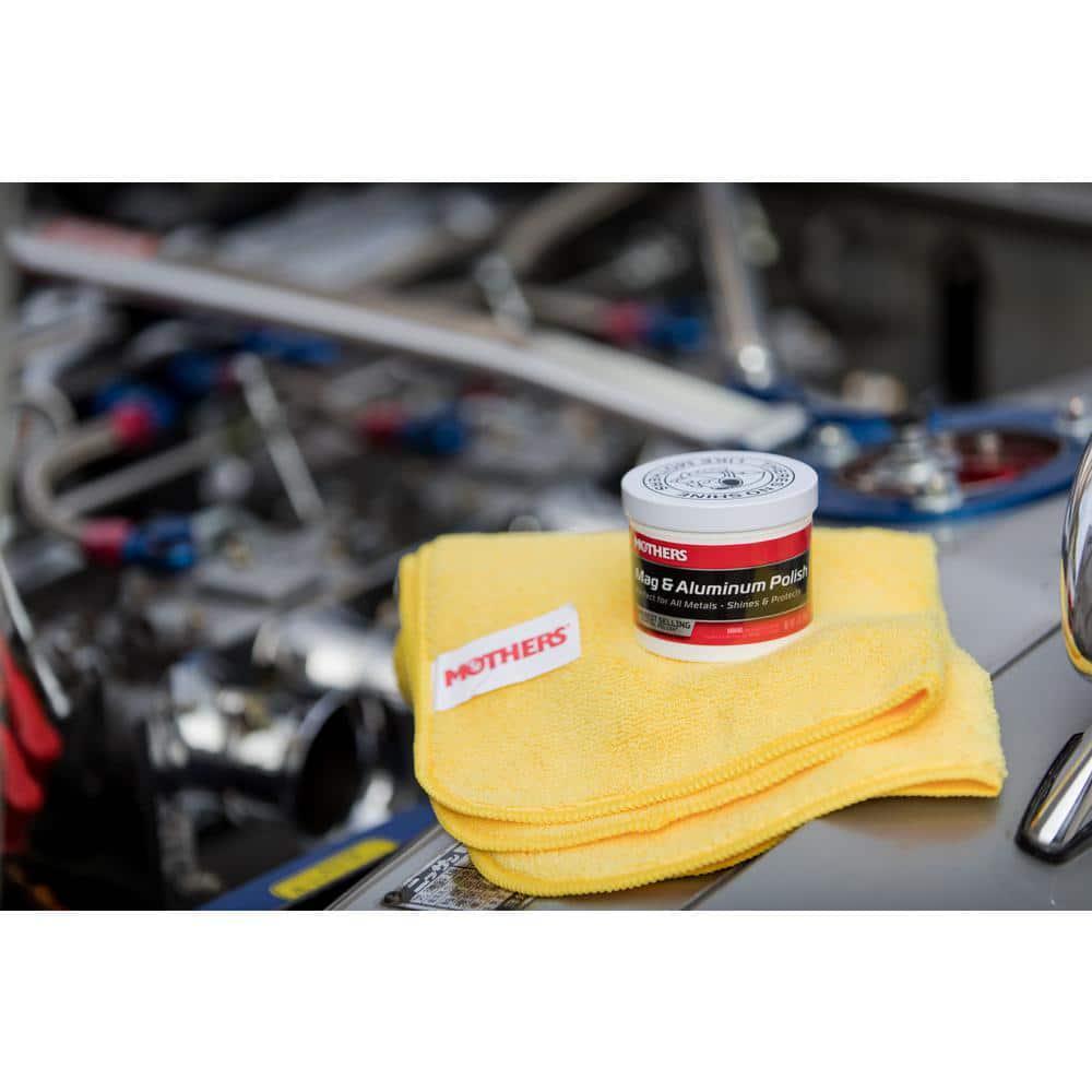 MOTHERS Mag and Aluminum Polish Paste , For all Metals 10 Oz.