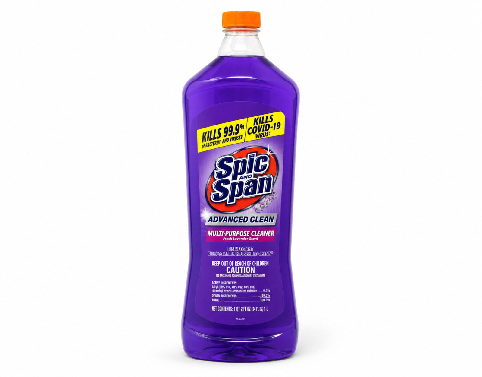 Spic and Span Multi-Surface Floor Cleaner Lavender 34 oz