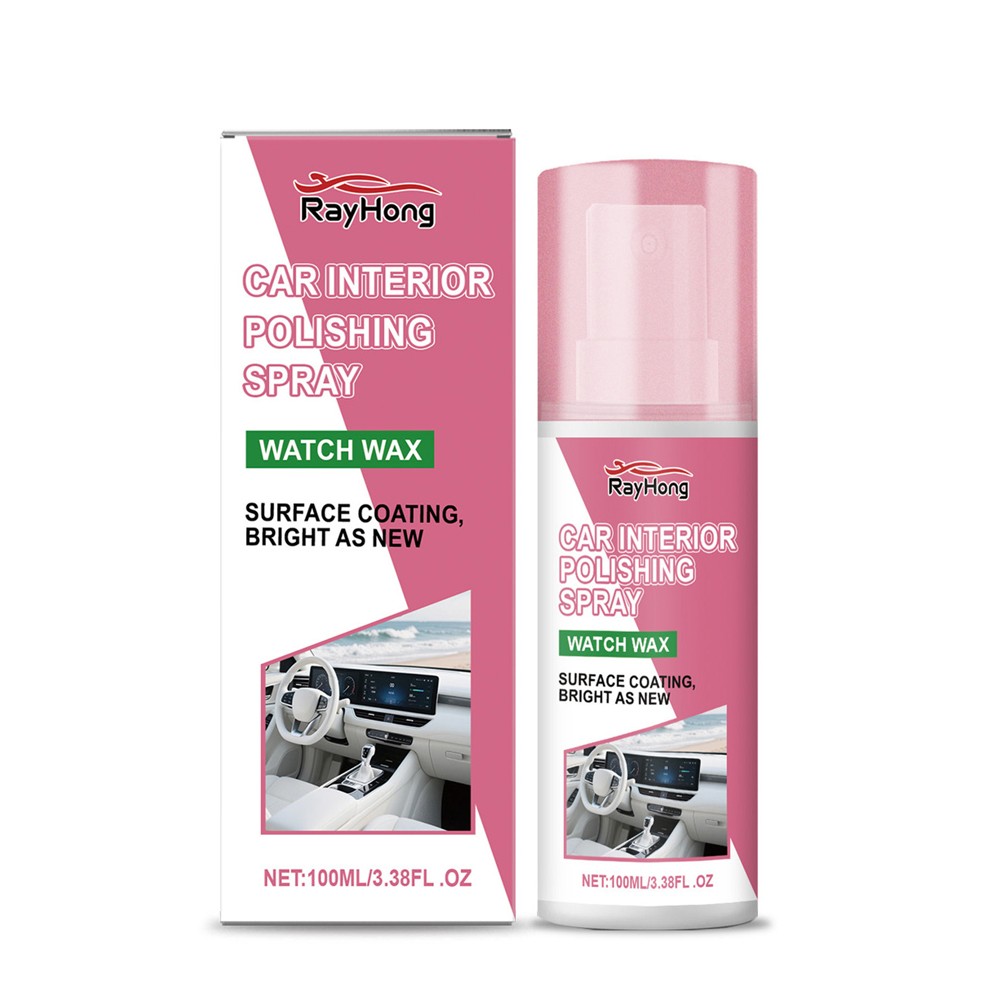 1~5 Pack Polishing Cleaner Car Interior, Car Interior Detailer and Cleaner 100ml