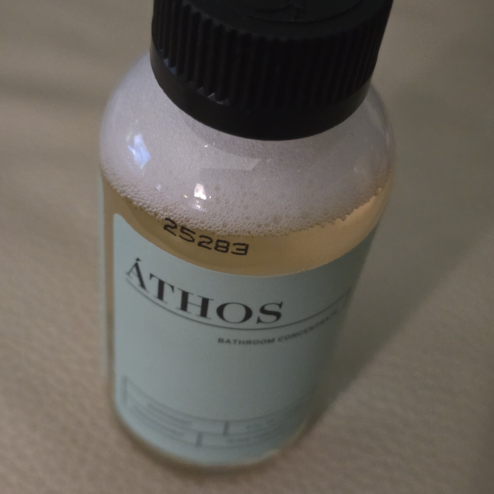 Athos Bathroom Concentrate For Soapscum Mildew & Grime Multi-surface 4oz, Sealed