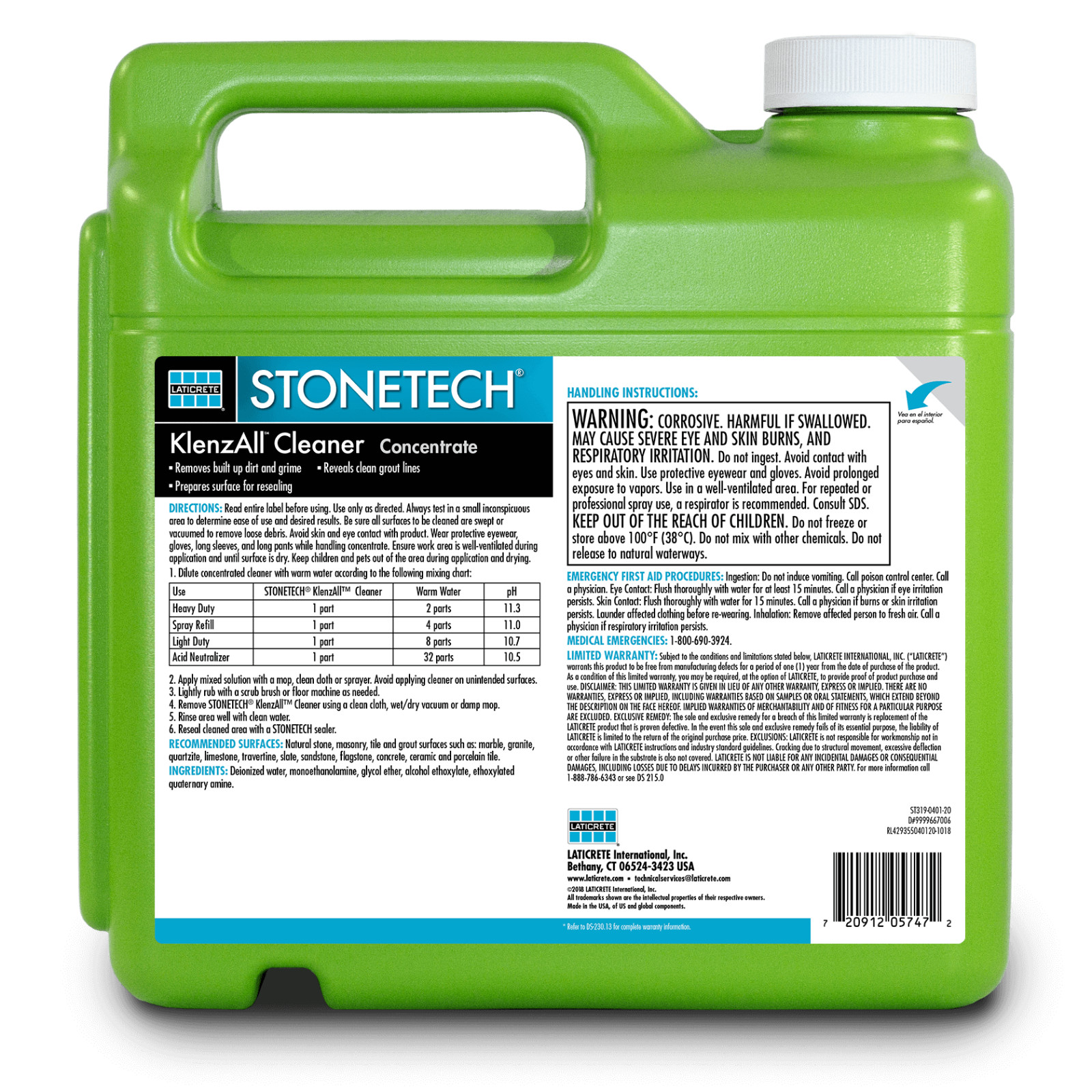 STONETECH KlenzAll Cleaner – Gallon