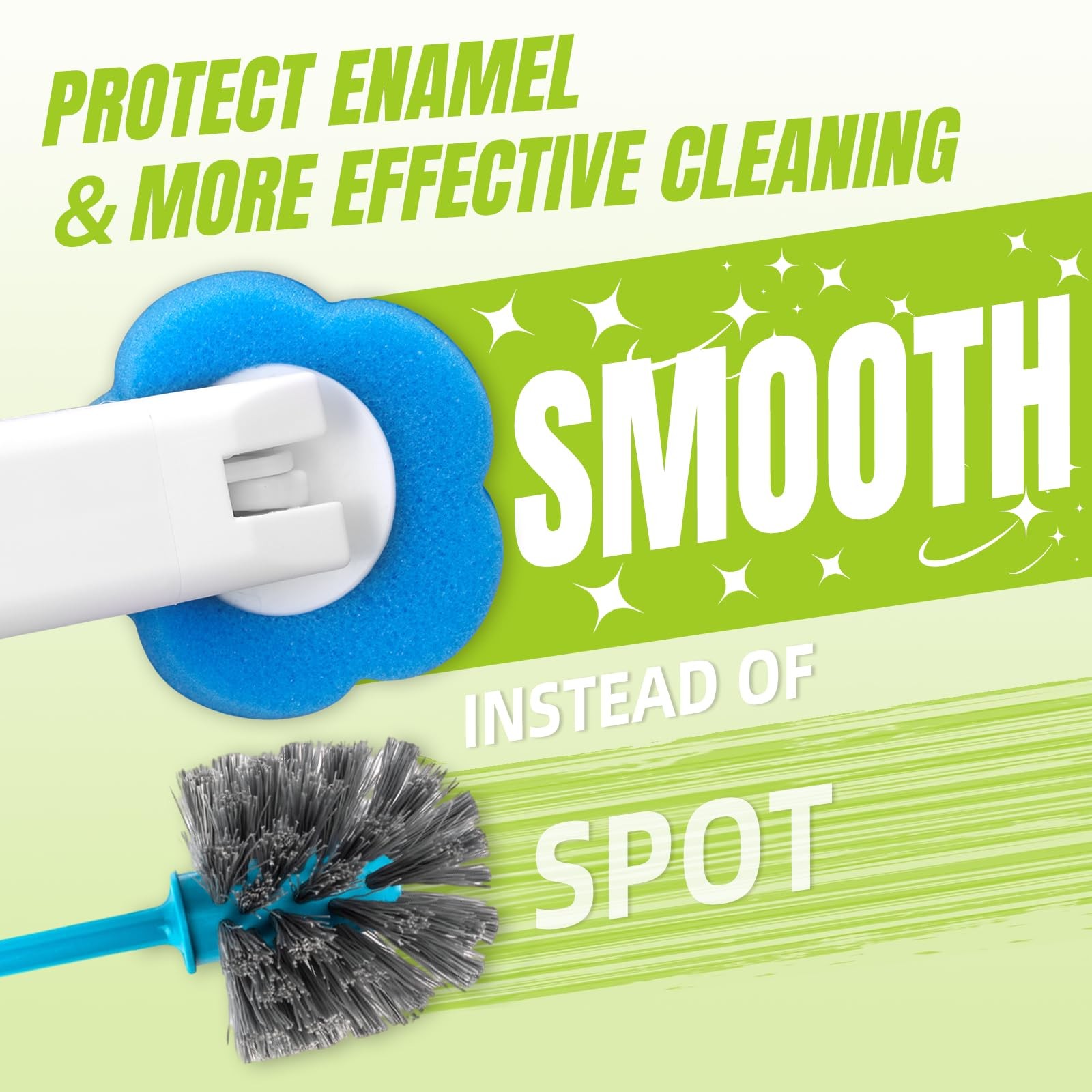 Disposable Toilet Brush Set with 48 Refills – Ultimate Bathroom Cleaning System