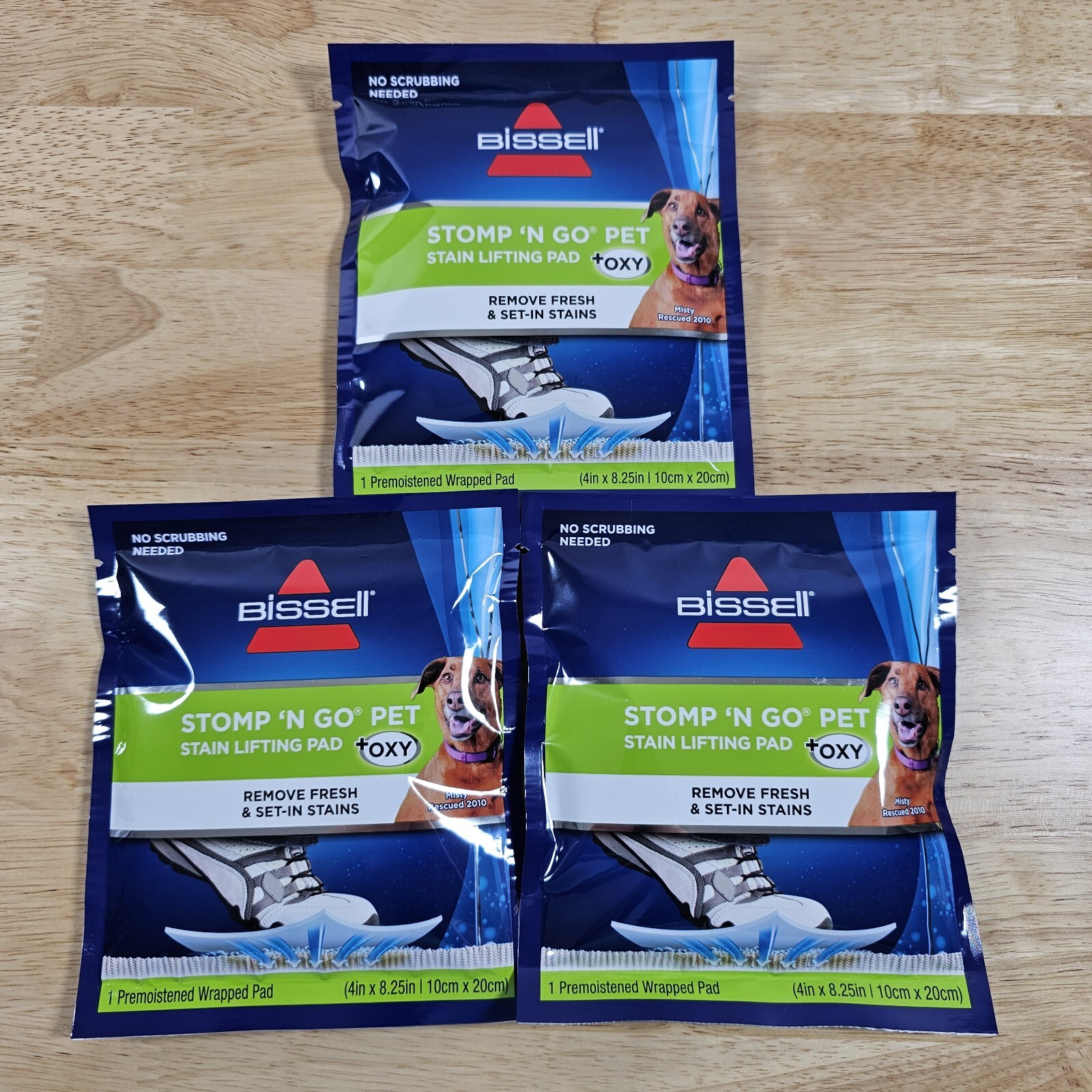Stomp ‘n Go Pet Stain Lifting Pads # 3 Pack