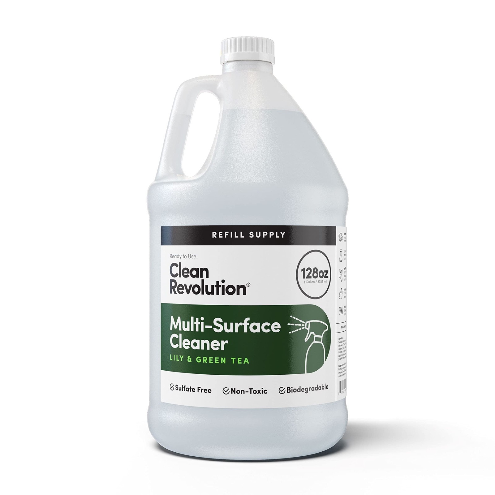 Multi Surface Cleaner Refill Supply, Non-Toxic, Eco-Friendly & Plant-Based, R…