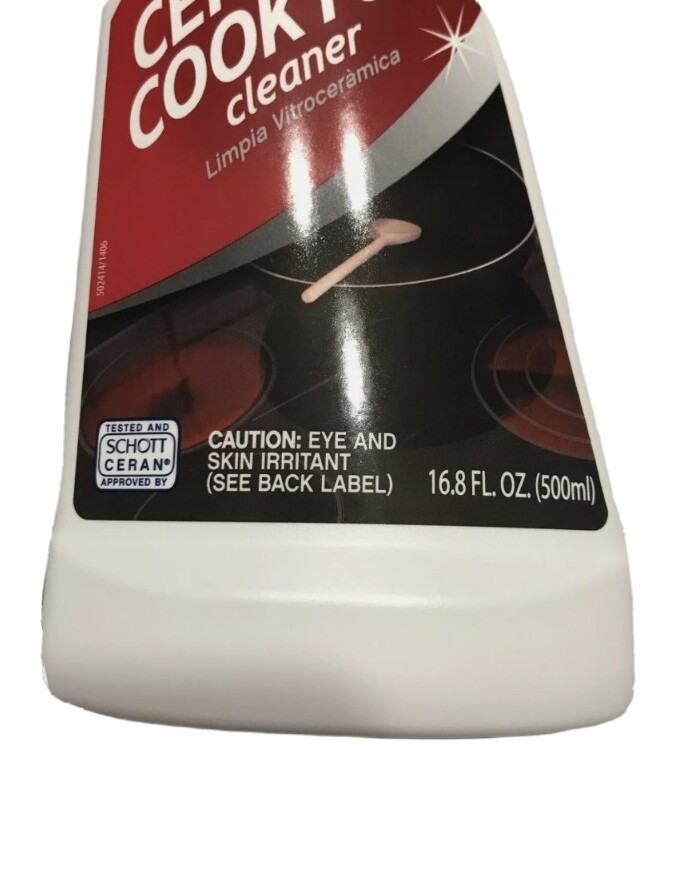 (2-Pack) CARBONA Glass Ceramic Cooktop CLEANER & POLISH Protect Shine 16.8oz ⭐⭐❤