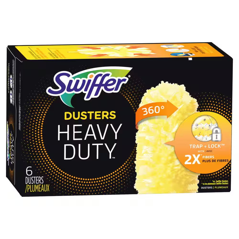 Heavy Duty Unscented Duster Refills (6-Count)