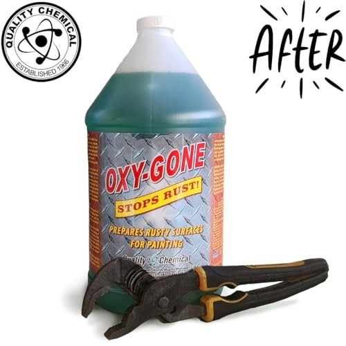Rust Remover & Metal Treatment – Oxy-Gone, 1 Gallon (128 oz) for Surface Prep &
