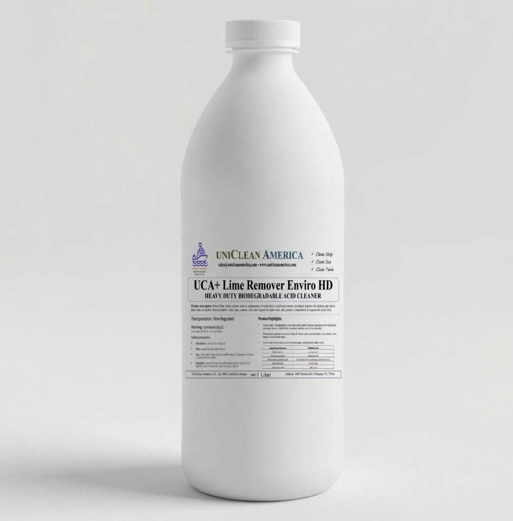 ACID CLEANER FOR ALL OF SCALE, LIME, CEMENT , NO FUMES , NO SMELL, MADE IN USA