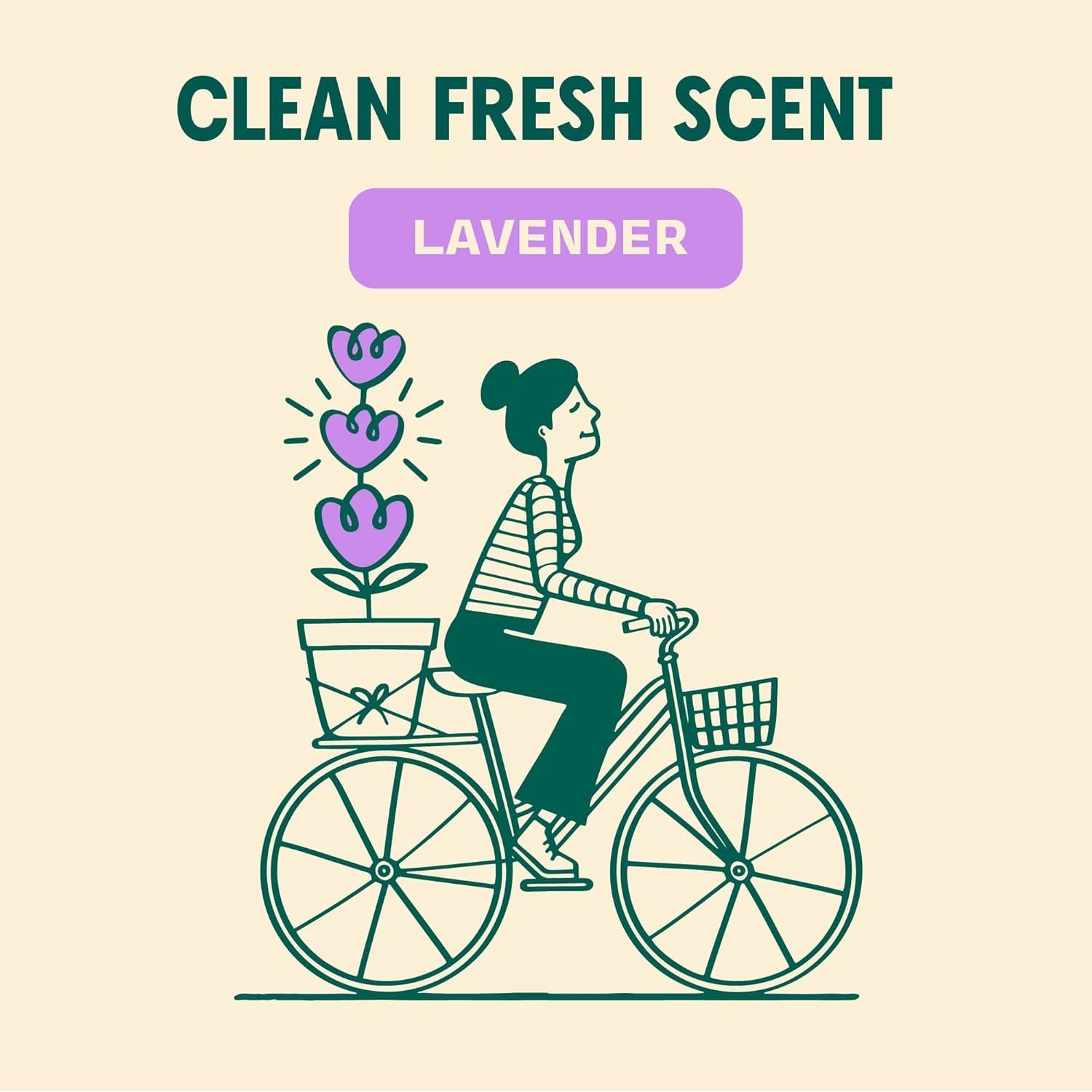 Multi-Surface Lavender Vinegar Cleaner – 64 oz Ultra Concentrated & Cruelty-Free