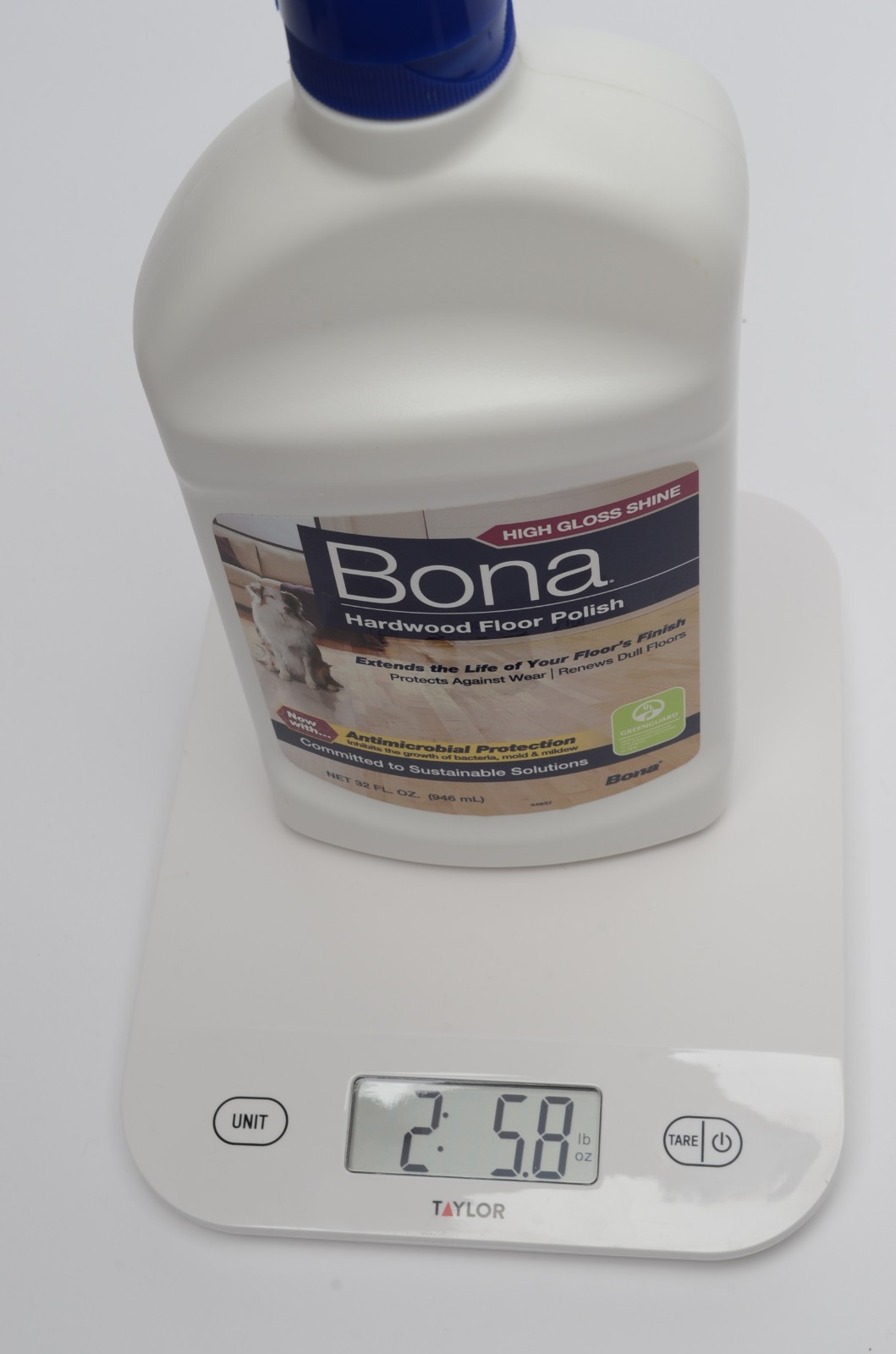 Bona Hardwood Floor Polish High Gloss 32oz Shine Restorer Refill Bottle New