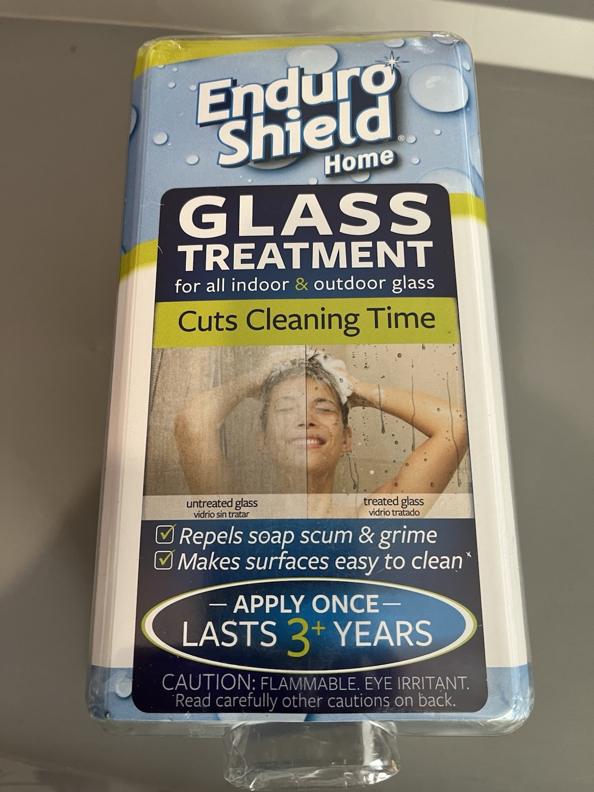 New Glass Treatment Kit Advanced Protection for Glass Surfaces Indoor & Outdoor