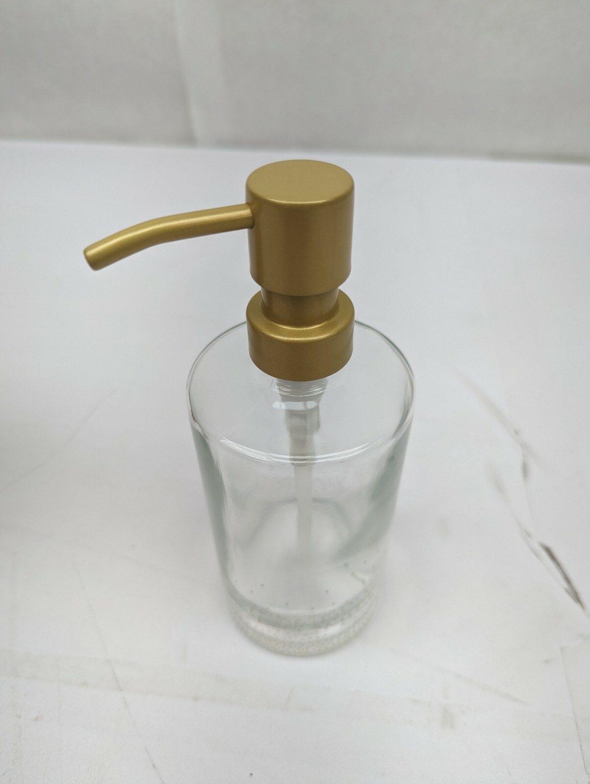 Grove Collaborative Glass Soap Dispenser Sparks of Joy A64