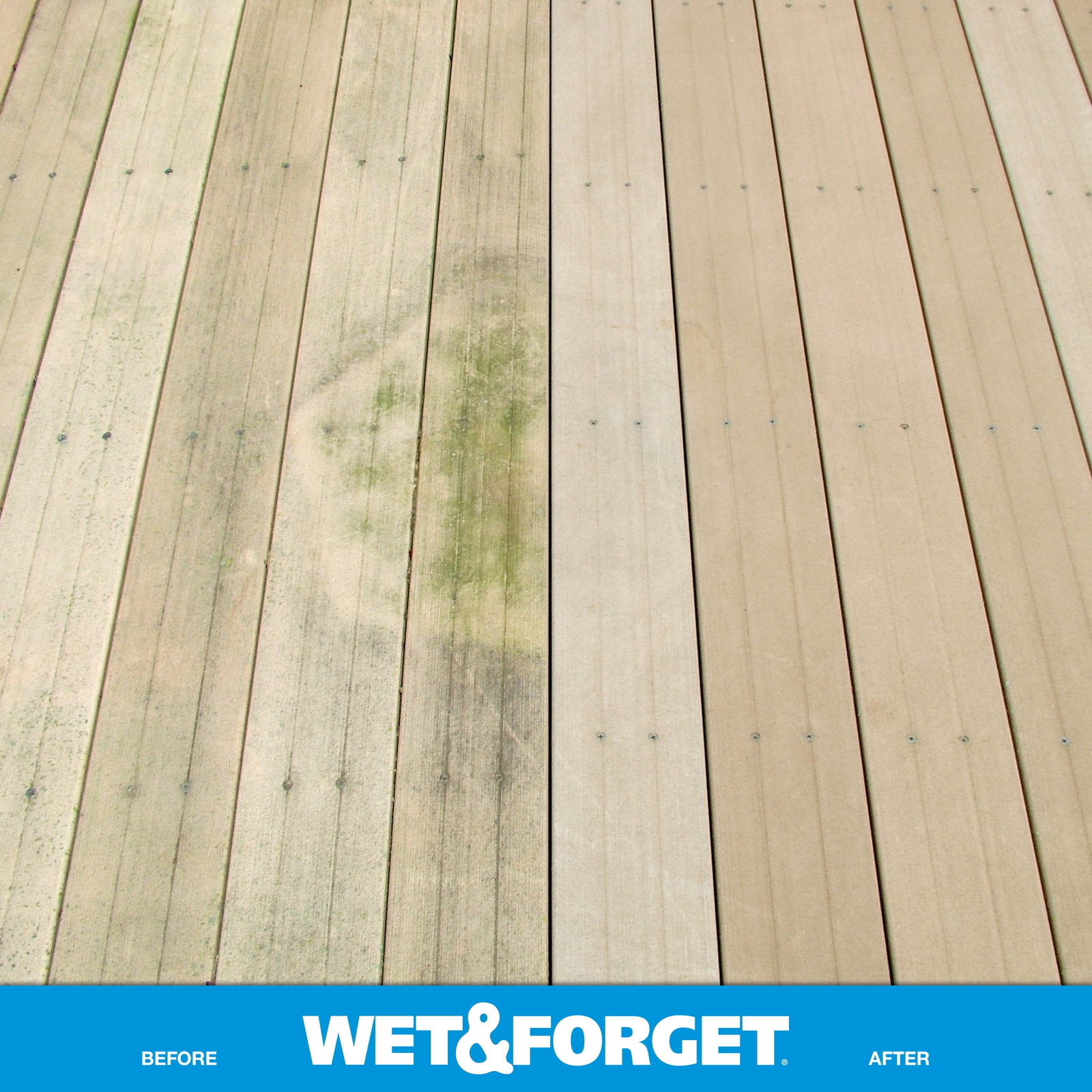 Wet & Forget Outdoor Cleaner – Ready-to-Use for Moss, Mold, Mildew & Algae