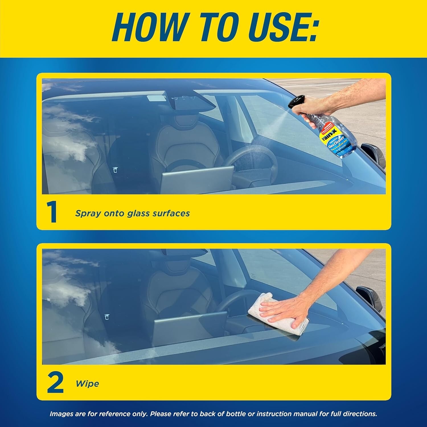 Rain-X 630018 Auto Glass Cleaner 23 Oz., 23 Fl. Oz.