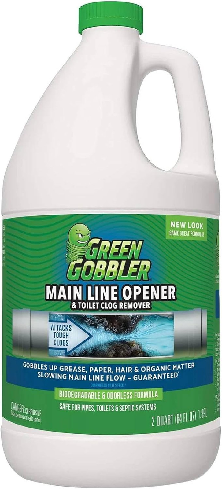 Ultimate Main Drain Opener | Drain Cleaner Hair Clog Remover | Works on Main Lin