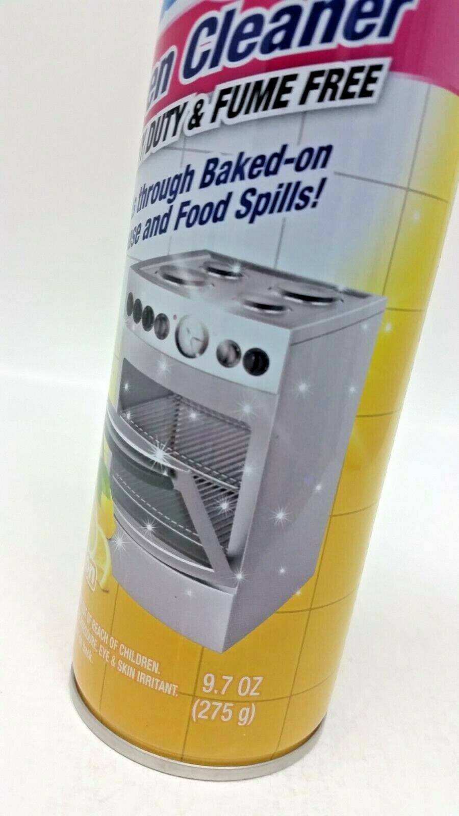 3 X Scrub Free Oven Cleaner Heavy Duty & Fume Free Cuts Through Baked On 9.7 oz