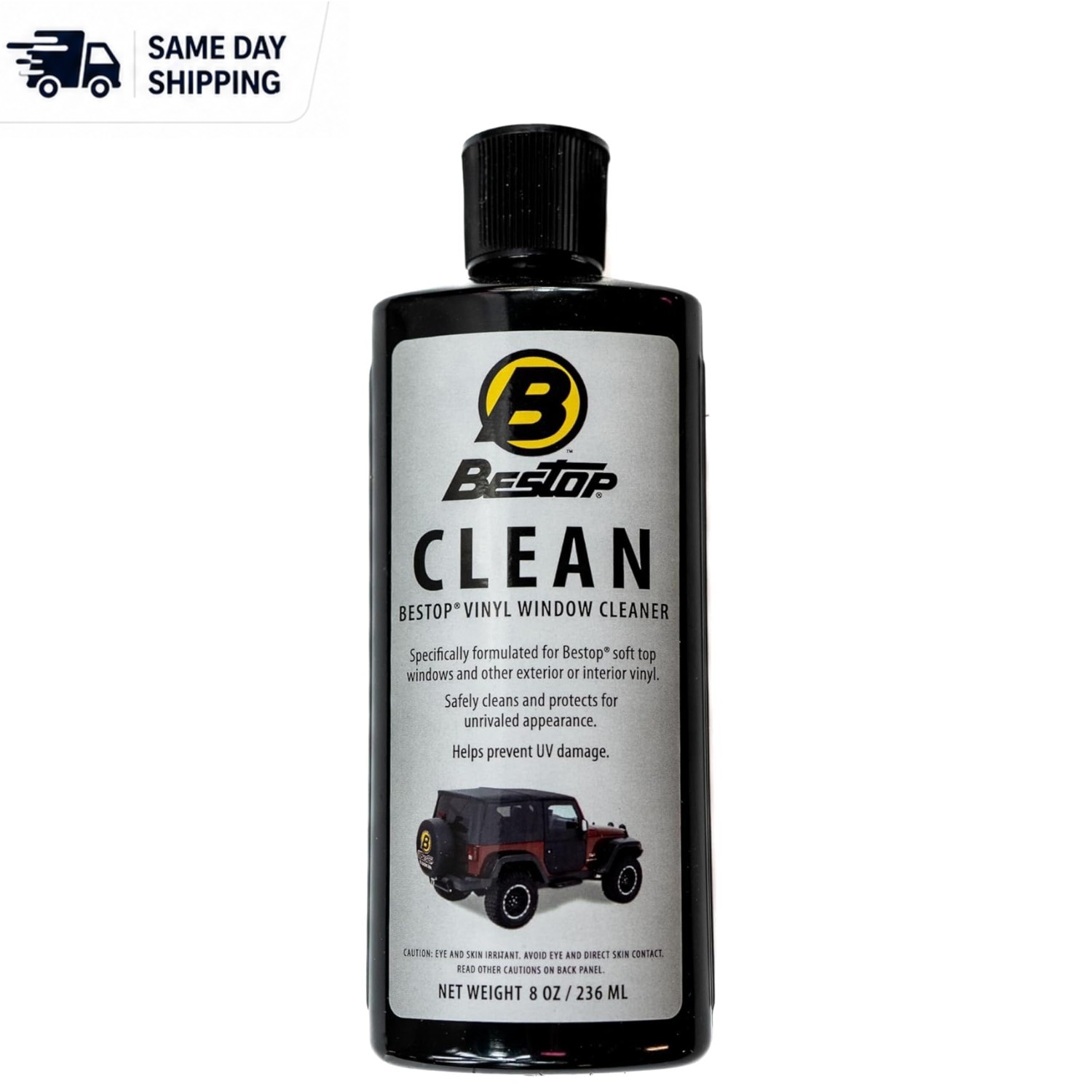 Non-Toxic 8 oz Vinyl Window Cleaner – Gently Cleans & Protects Vinyl Windows