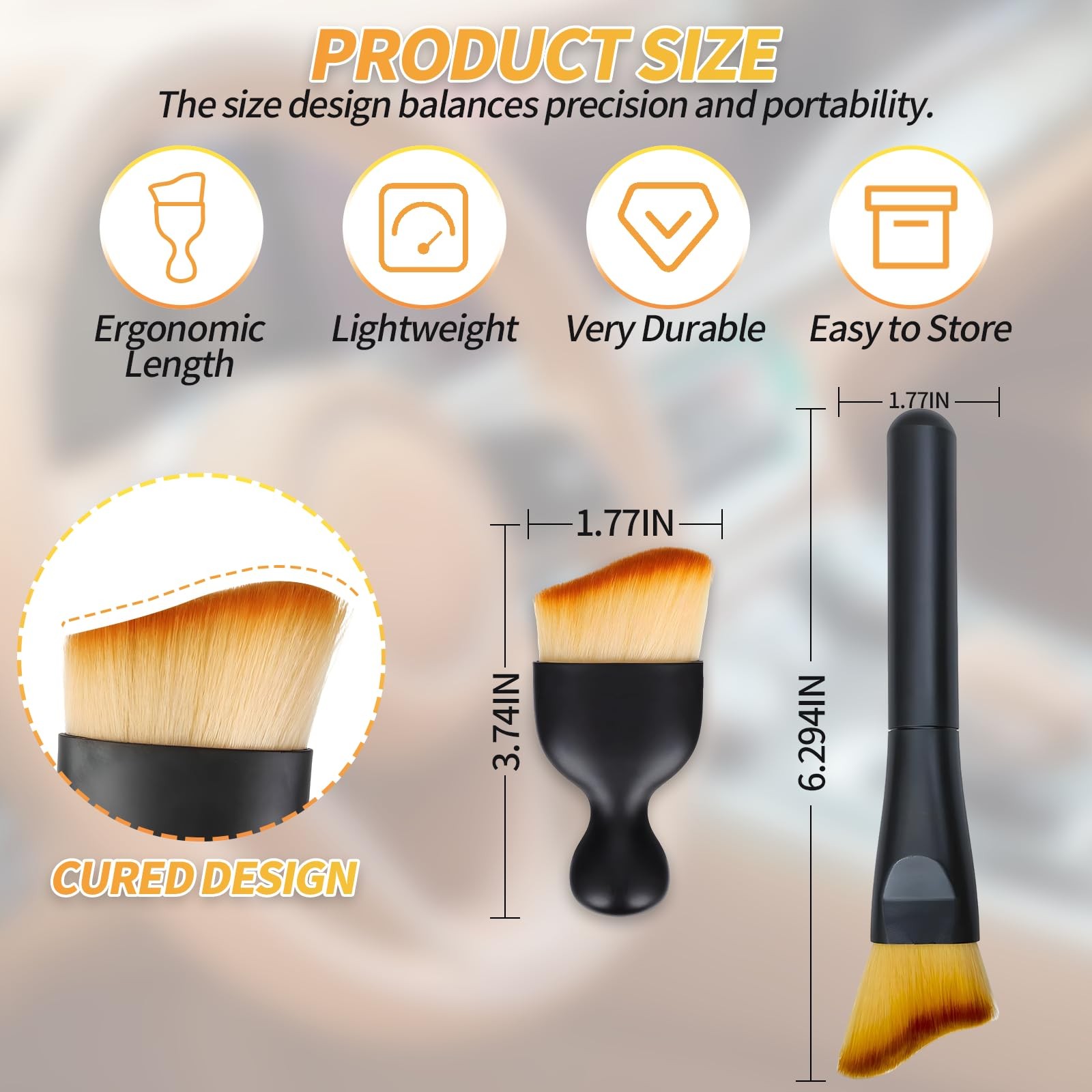 4PCS Car Interior Dust Brush,Soft Microfiber Bristles, Car Detailing Brush Cl…