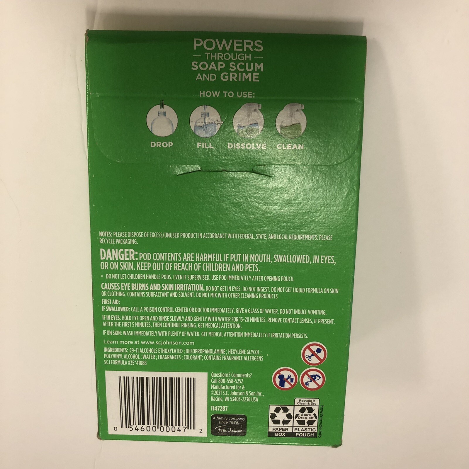Scrubbing Bubbles Dissolve Concentrated Pod Bathroom Cleaner Refills (2-Pack)