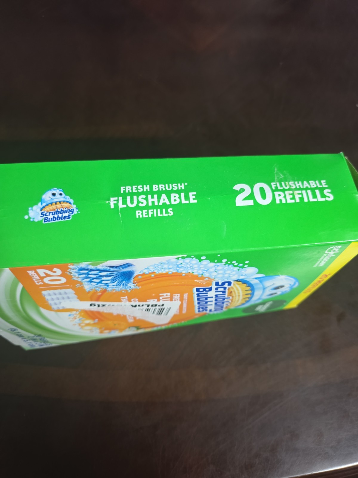 20 Flushable Refills Citrus Scrubbing Bubbles Fresh Brush Toilet Cleaning System