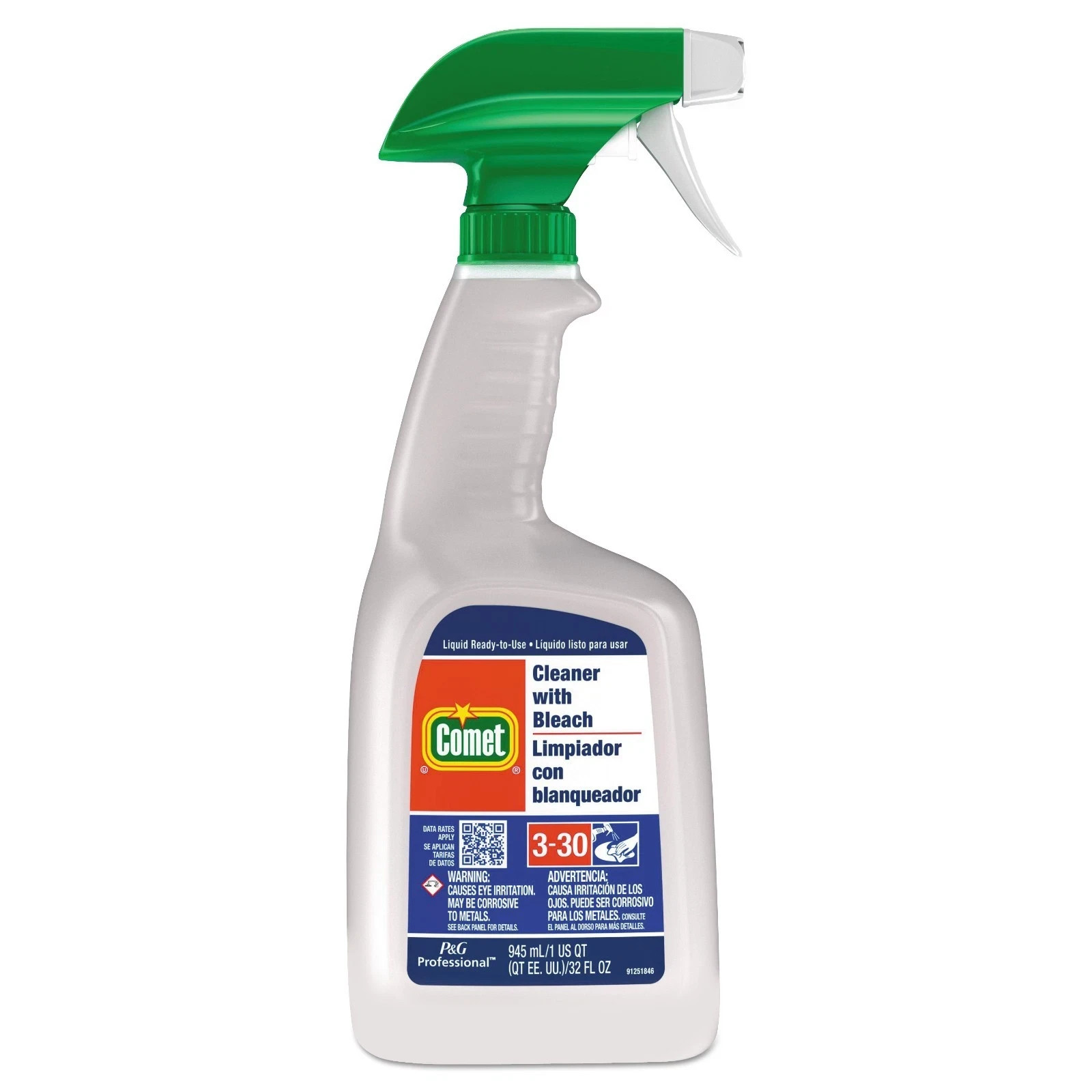 (6) Comet Professional All Purpose Liquid Cleaner with Bleach 32 fl oz